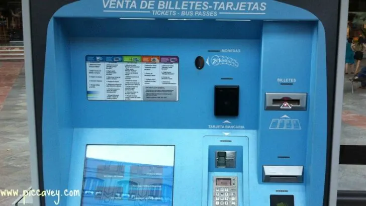 New Granada bus map and LAC bus system from July 2014