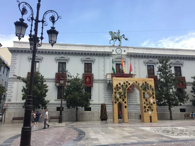 Granada City Town Hall Ayuntamiento Plaza Carmen