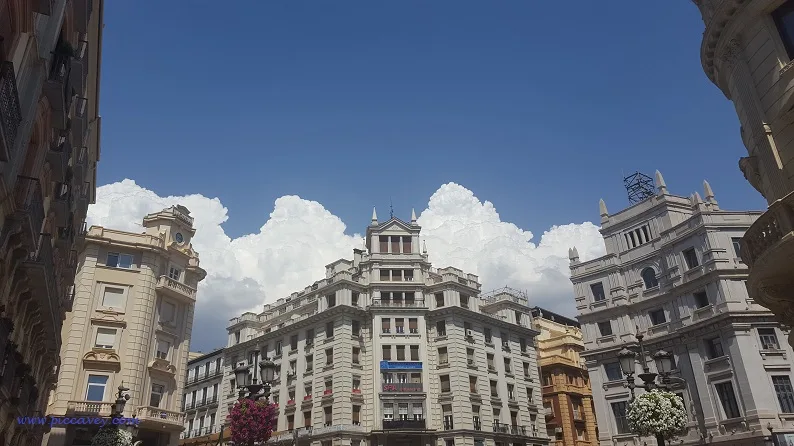 Puerta Real Granada City Spain