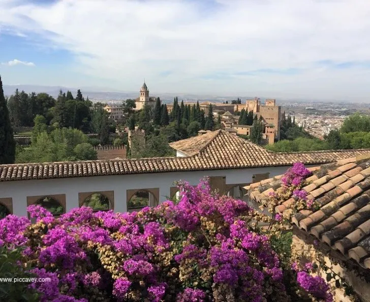 Generalife Garden Alhambra Granada by piccavey