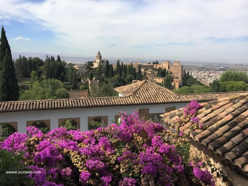 Generalife Garden Alhambra Granada by piccavey