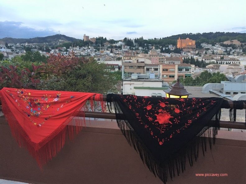 View of Granada Crosses Flamenco Festival
