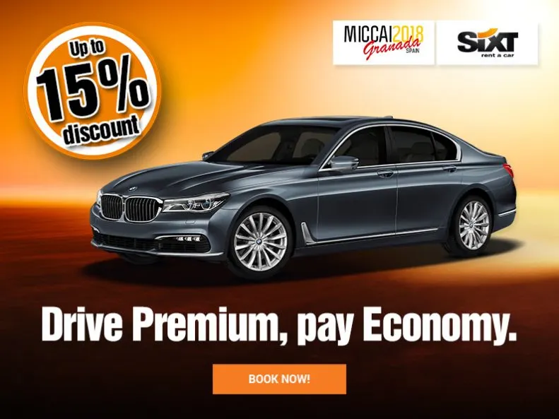 MICCAI Granada Spain Official partner SIxt