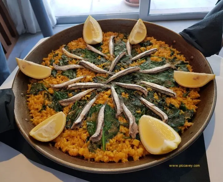 Paella at Hospes Los Patos Granada Rice Days