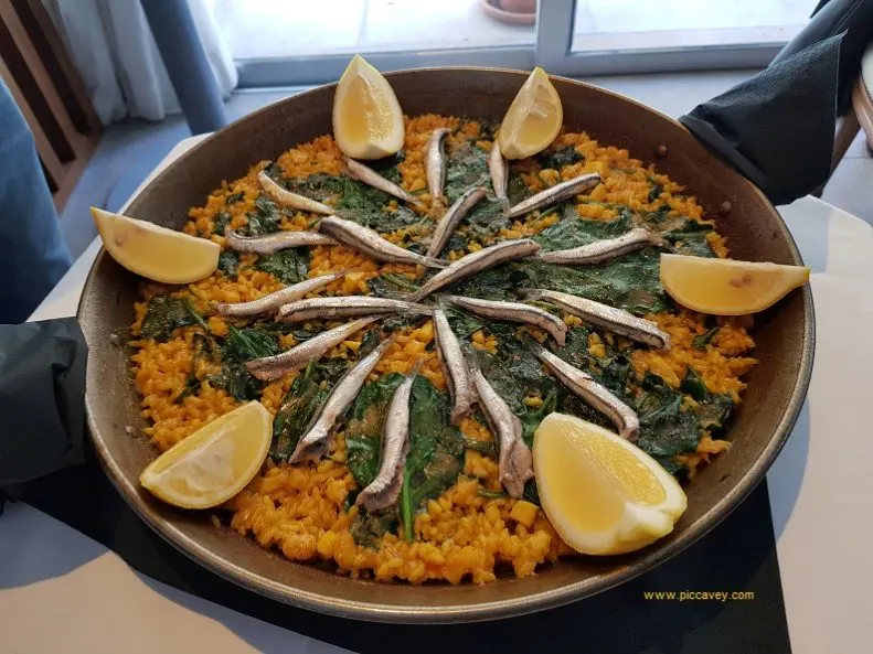 Paella at Hospes Los Patos Granada Rice Days