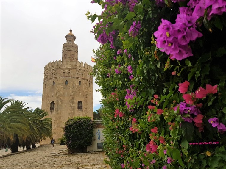 Torre del Oro in Seville by piccavey July 2018