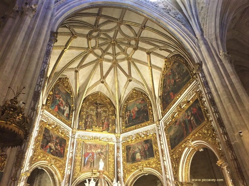 Inside Almeria Cathedral Spain