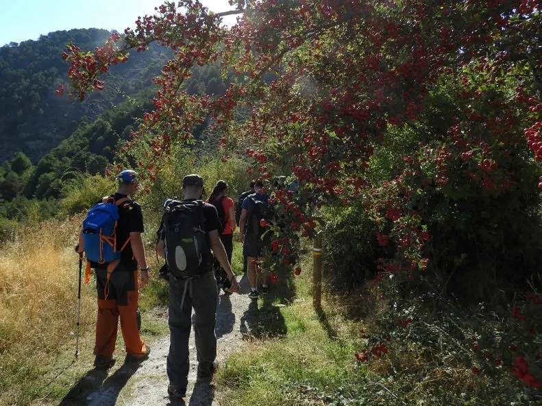 Backpacking in Andalusia Spain Hiking Sept 2018