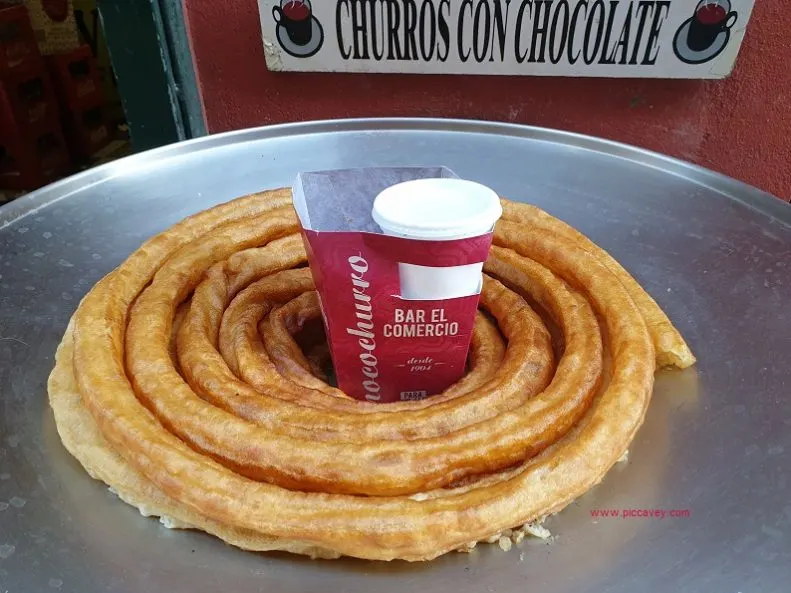 Churros in Seville Comercio Food lovers Spain