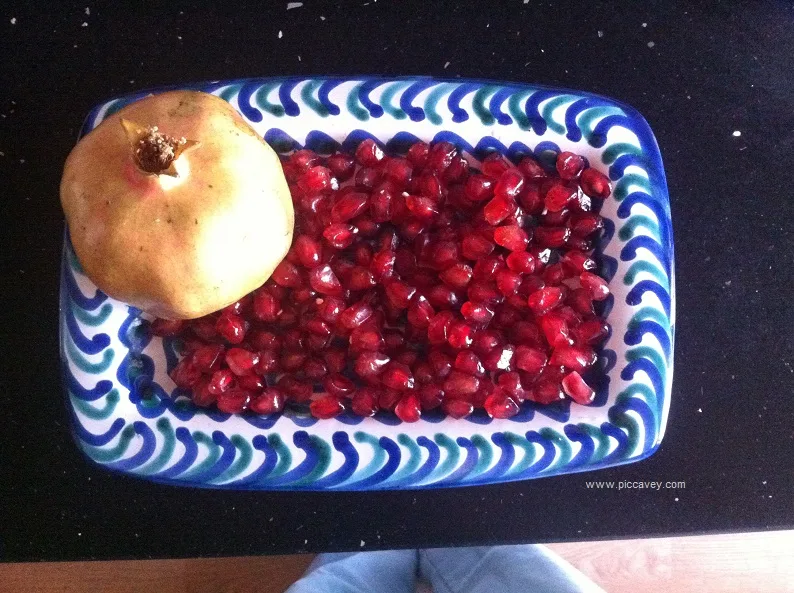 Pomegranate Spain Blog Andalusia Fruit