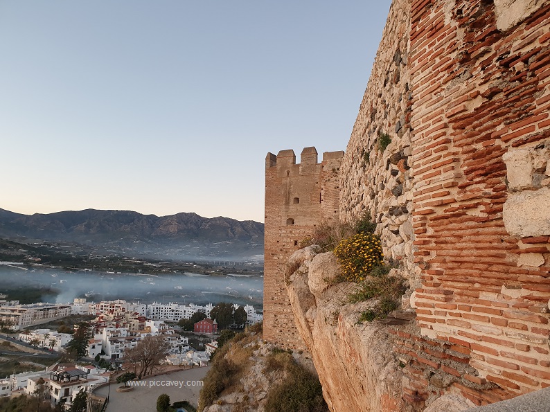 Salobreña Castle Andalucia Spain by piccavey