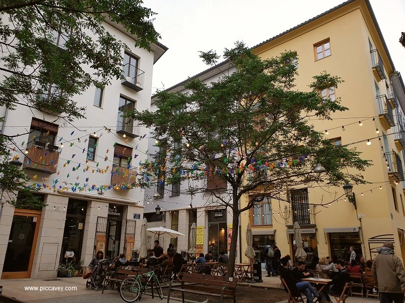 A Square in Valencia Spain