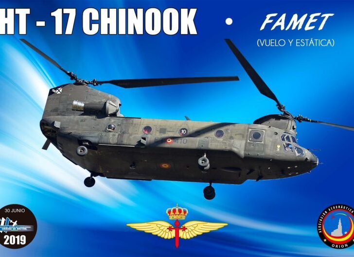 Motril Air Show Spain Chinook Helicopter