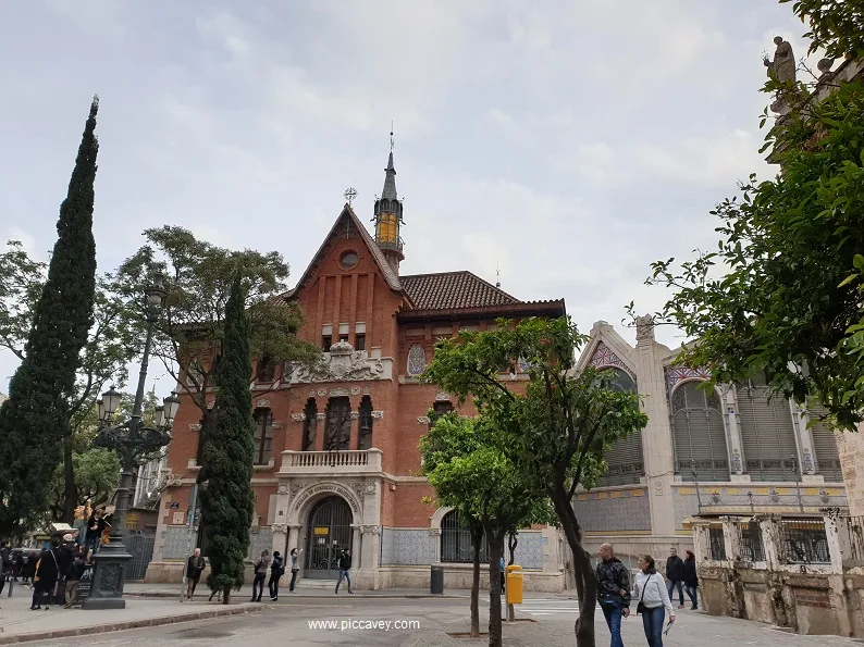 Valencia Market in Spain