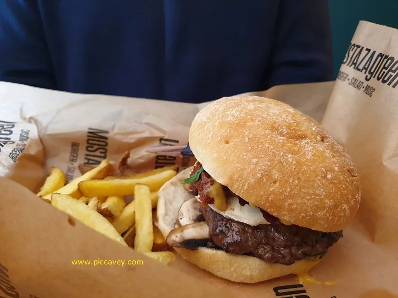 Hamburger Mostaza Green Burger Granada