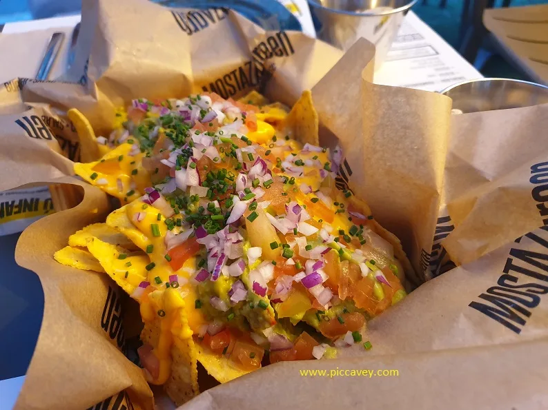 Nachos at Mostaza Green Burger