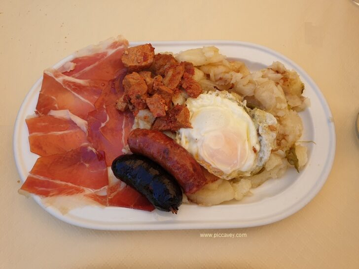 Plato Alpujarreño Restaurante Teide Bubion