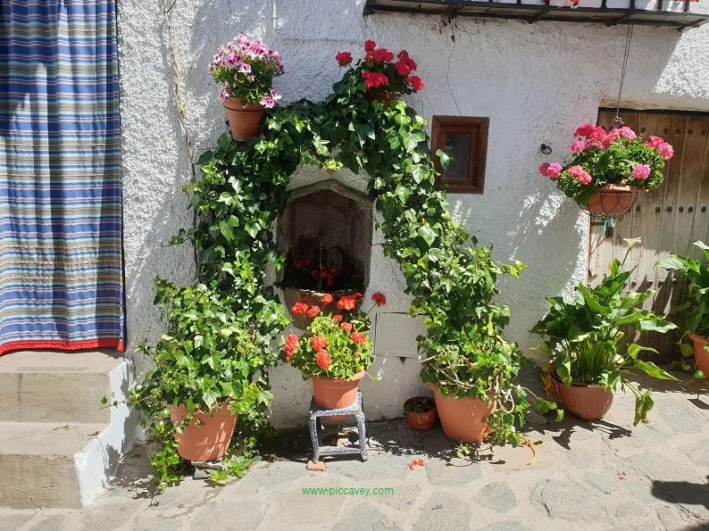 Typical Nook in Bubion Granada Spain