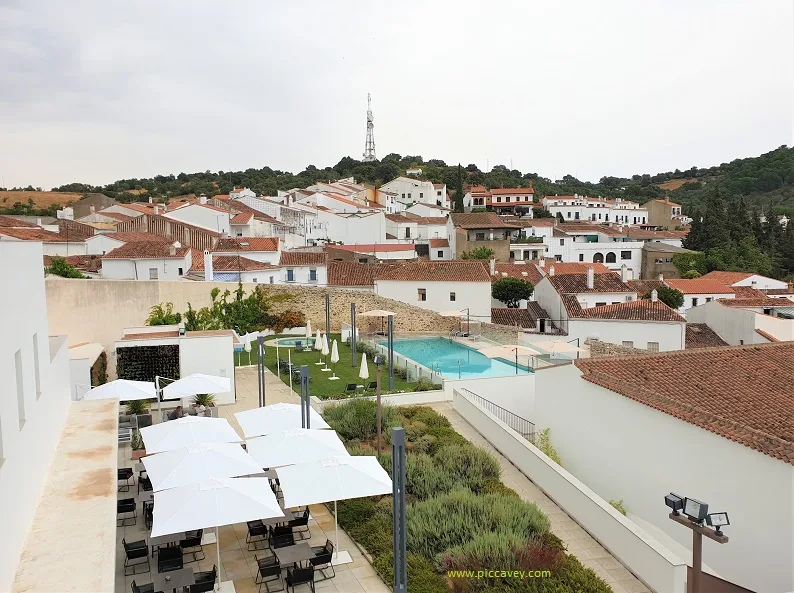 View over Aracena Huelva