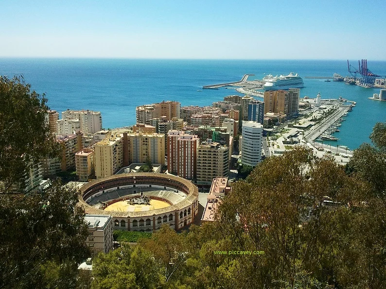 Views from Malaga Alcazaba