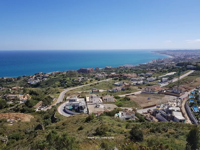 Views over Costa del Sol Spain