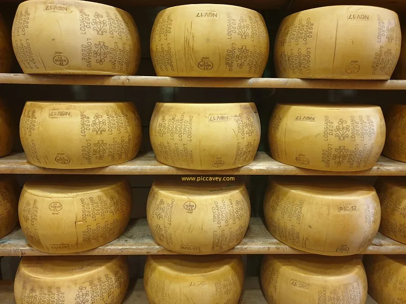 Cascina Dede Lodi Grana Padano Cheese.