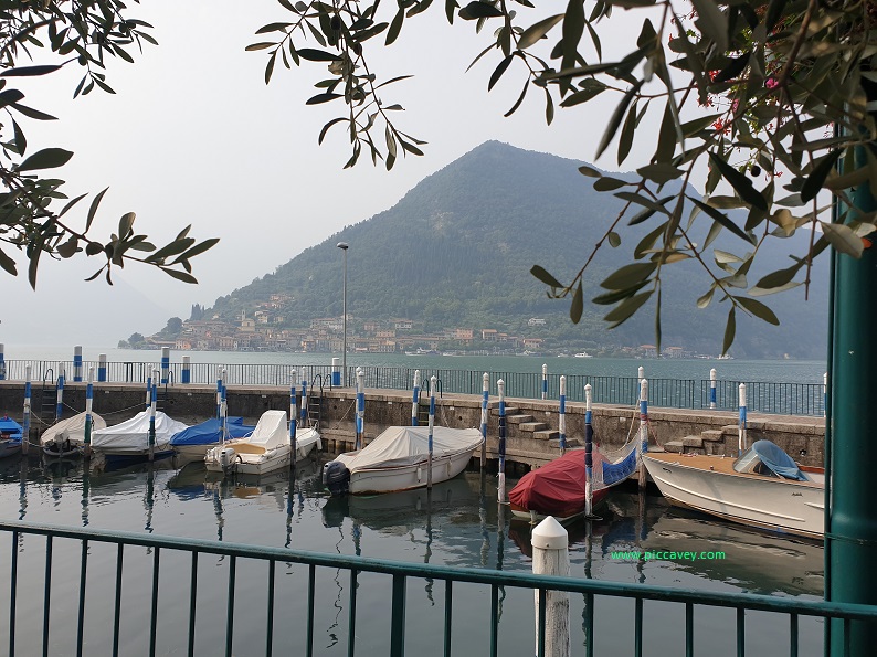Lacs italiens en Lombardie Iseo