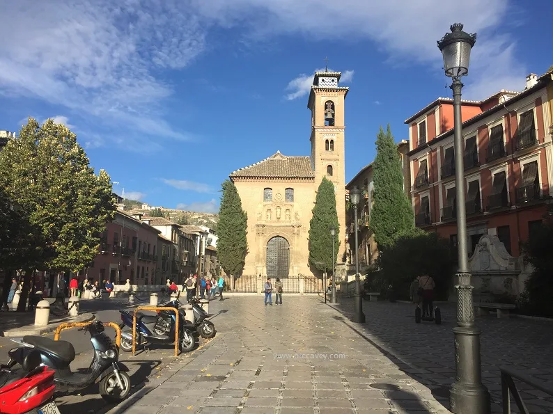 November in Granada Plaza Nueva