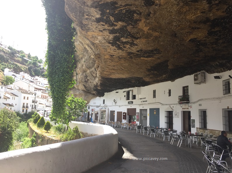 Setenil de las Bodegas Caves in Andalucia