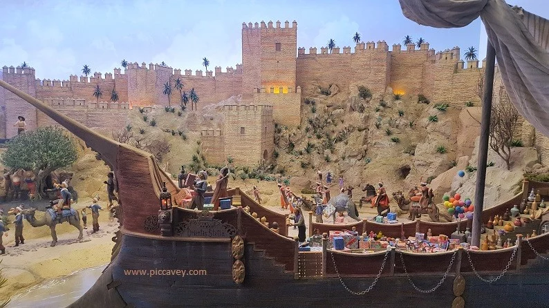 Epiphany in Malaga Three Kings Nativity in Spain