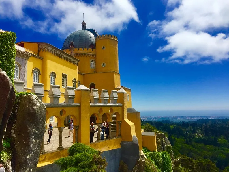 Sintra Palace in Lisbon Portugal by Jennvmy on Unsplash