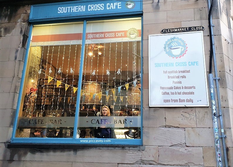 Southern Cross Cafe Edinburgh