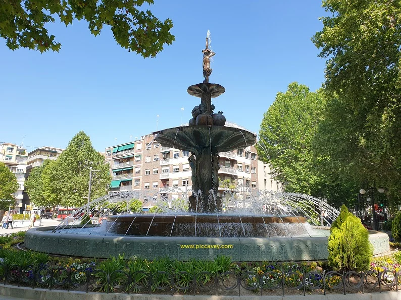 Fuente de las Batallas Granada Spain Puerta Real