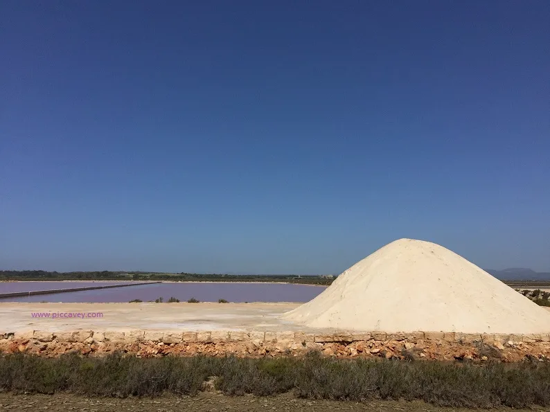 Majorca Salt flats salines Es trenc