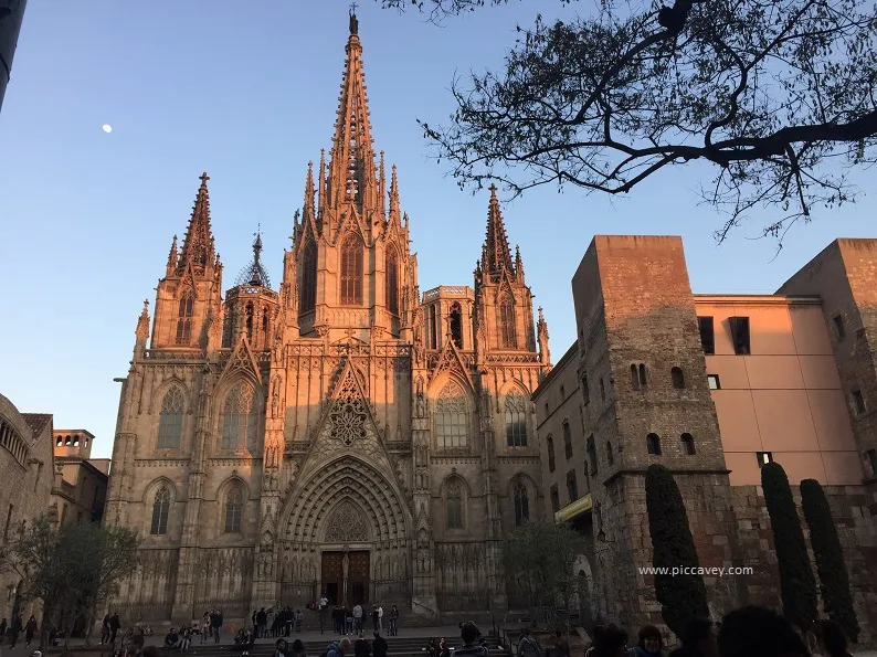 Barcelona Cathedral Spain.