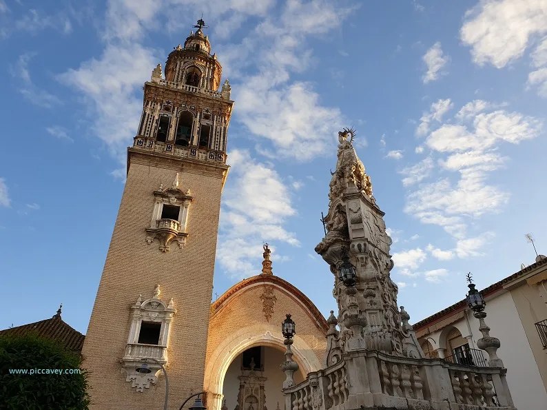 Plaza Santa Maria Ecija Sevilla