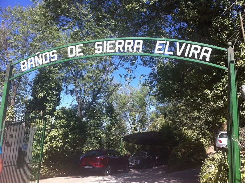 Entrance to Banos de Sierra Elvira