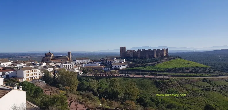 Burgalimar Baños de la Encina Castles in Spain