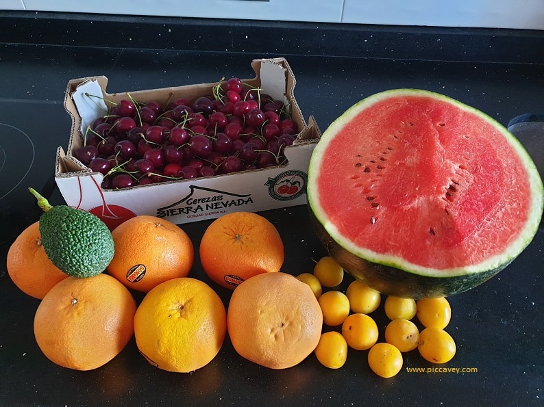Cost of Living Granada Fruit in Spain