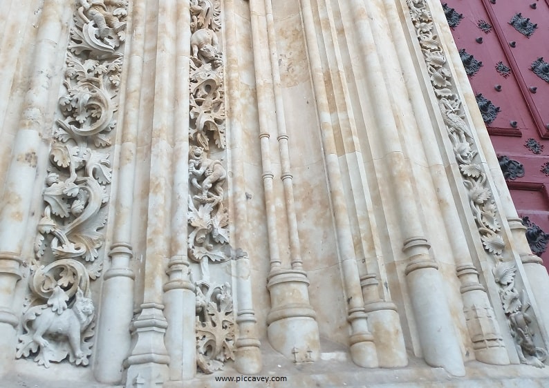 Door of Salamanca Cathedral-