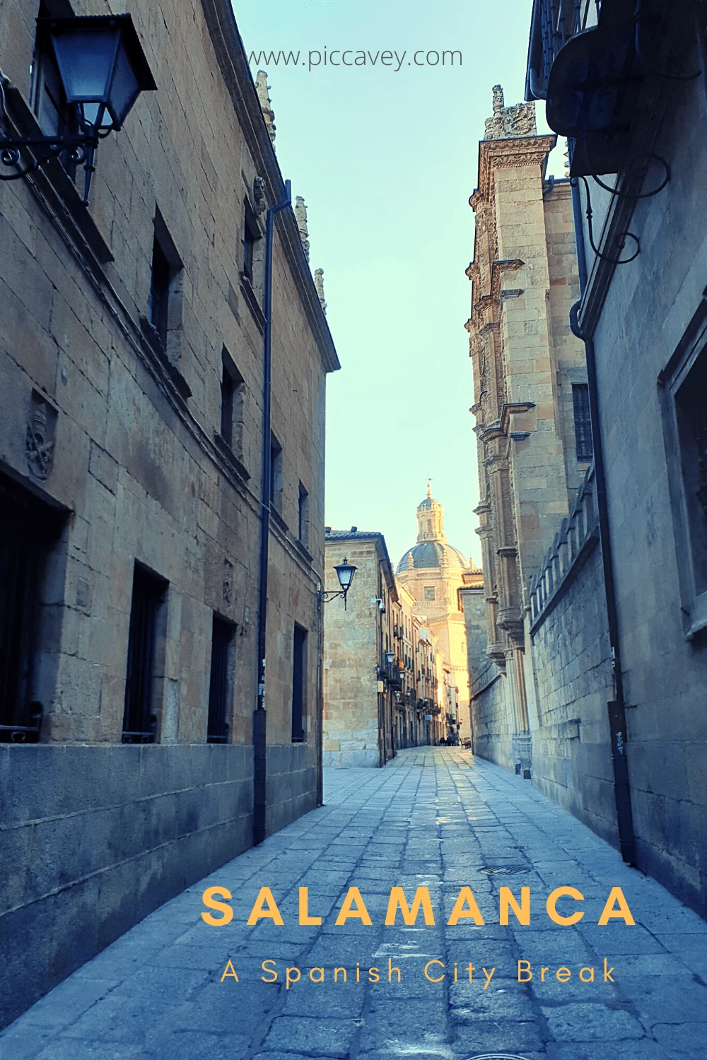Street in Salamanca Spain