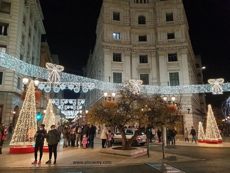 Puerta Real Granada Spain Dec 2020