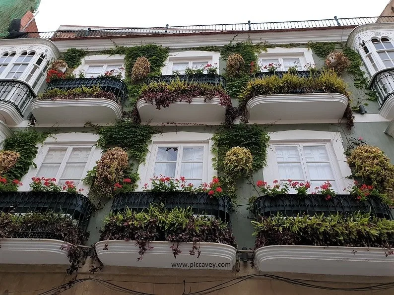 Balcony in Cartagena Murcia Spain