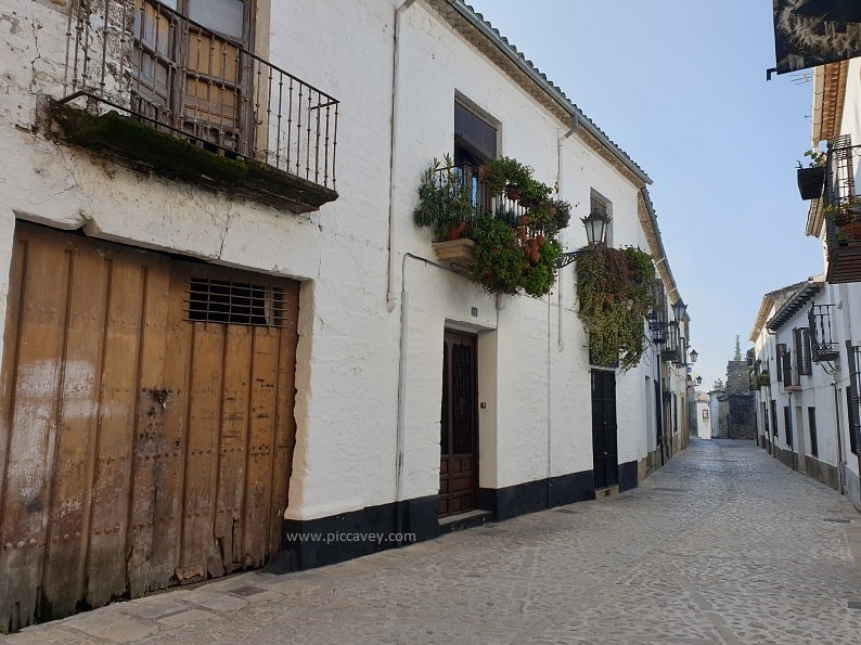 Typical Street Andalusia Baeza Jaen