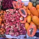 Tenerife Food Spain Blog Tropical Fruit Papay