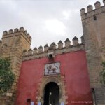 Entrance Alcazar de Seville Spain