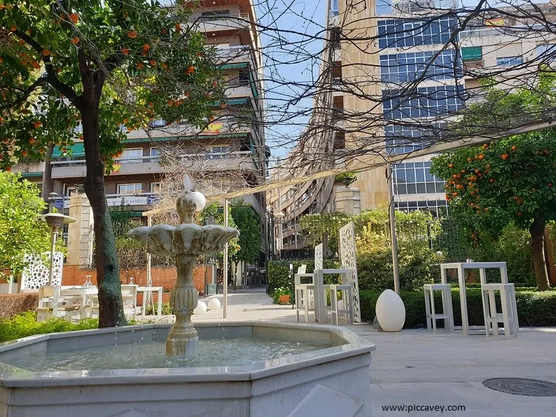 Garden Patio at Hospes Palacio de los Patos Granada