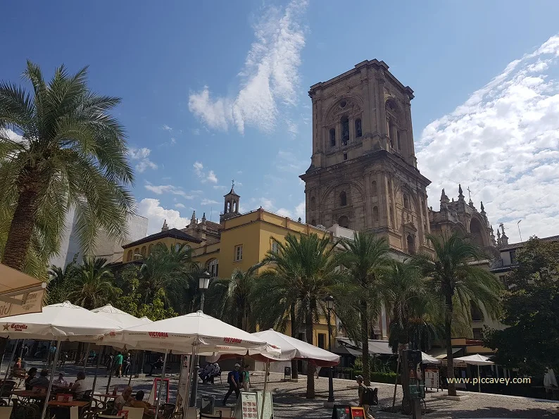 Plaza Romanilla Granada Cathedral Spain