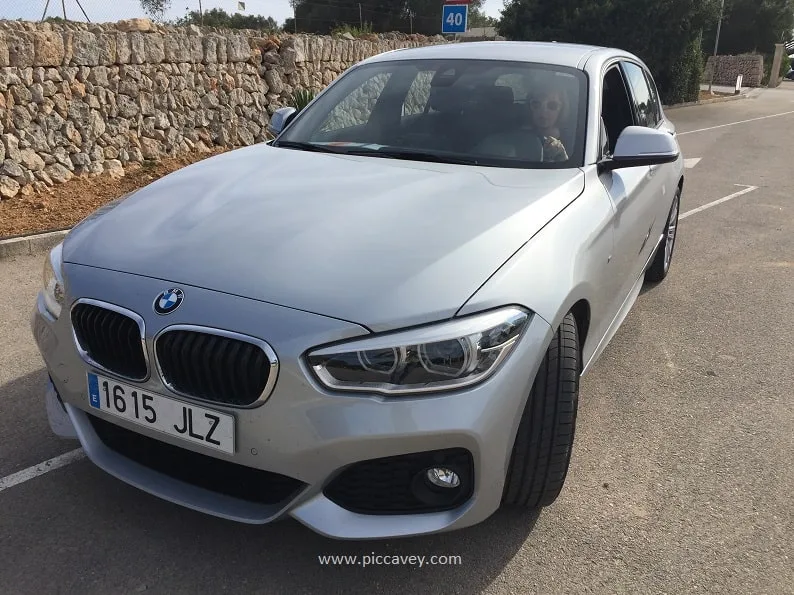 BMW Rental Car Spanish Road Trip