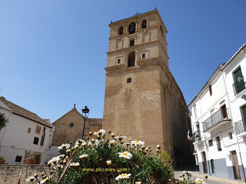 Church Tower in Alhama de Granada Andalucia